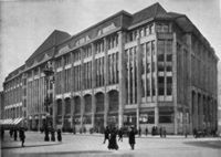 Warenhaus Karstadt. Hamburg 1912-13