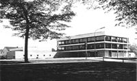 Kanzlei der evangelischen Kirche. Hannover 1964-65