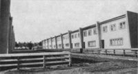 Reihenhaussiedlung. Belgard 1928-29