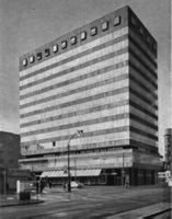 Hochhaus Bienenkorb. Frankfurt 1954-55