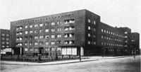 Wohnblock Jarrestadt. Hamburg 1928-29