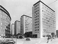 City-Hof. Hamburg 1954-56
